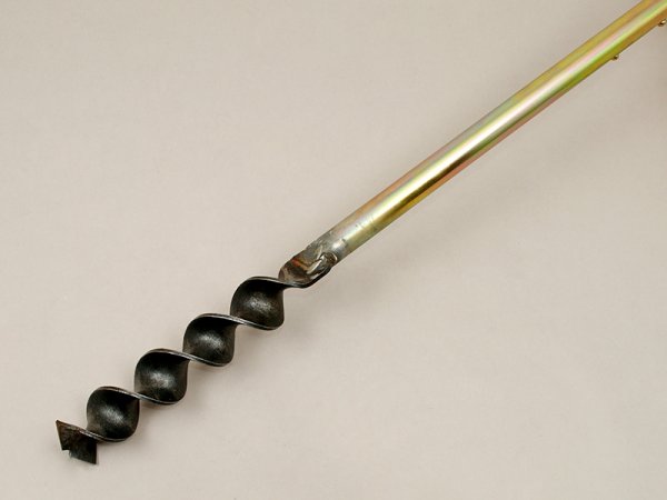 画像1: オーガースクリュウ型刃先 穴径φ4cm (1)
